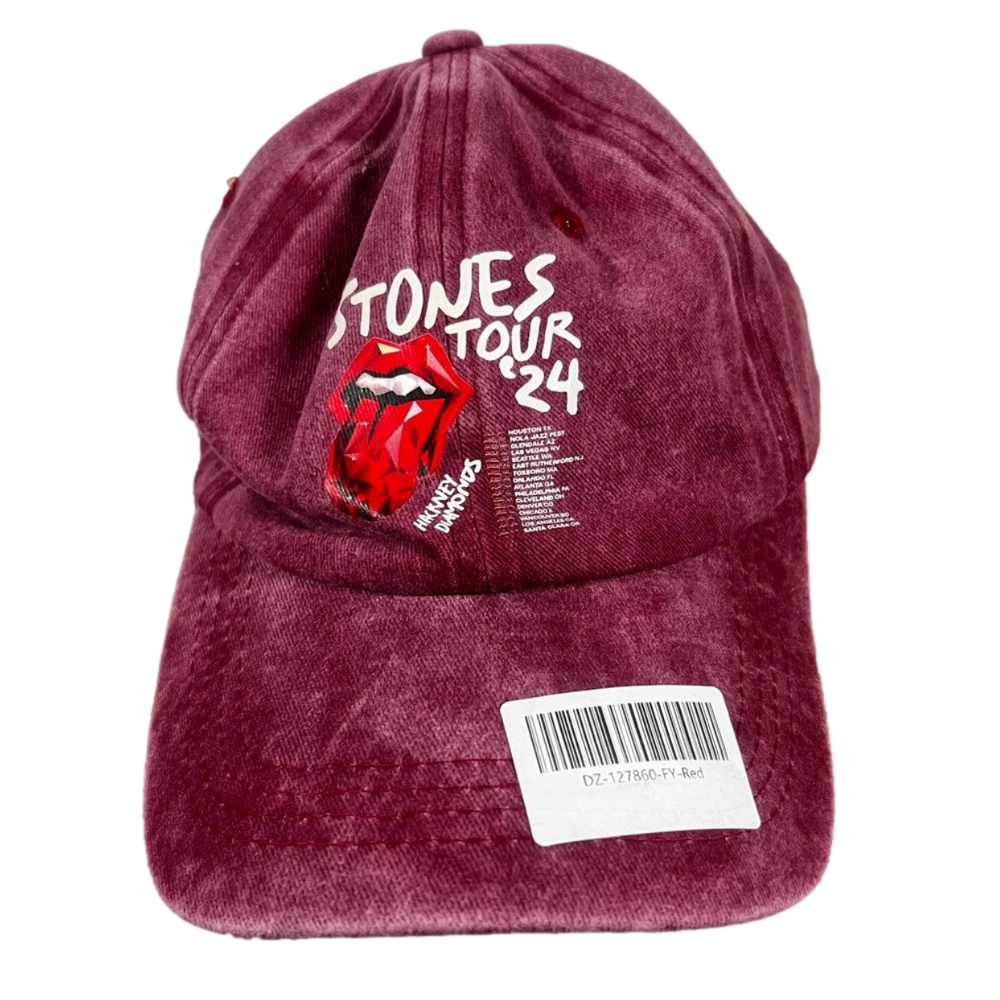 Rolling Stones Tour 24 Hackney Diamonds Cap Hat #1277
